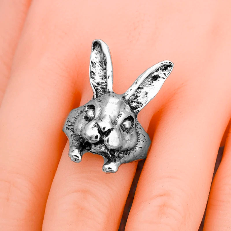 Cute Bunny Knuckles Ring