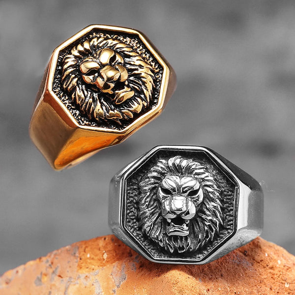 Lion King Stainless Steel Ring