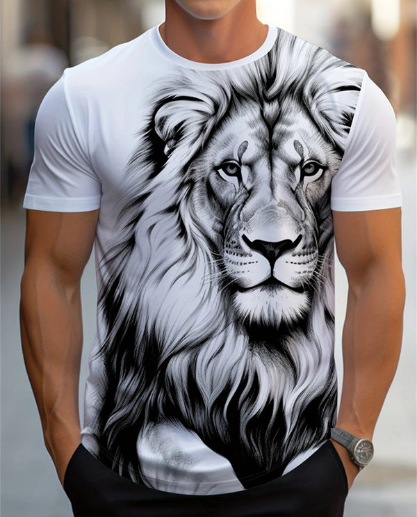 Stunning Simple Lion T-shirt