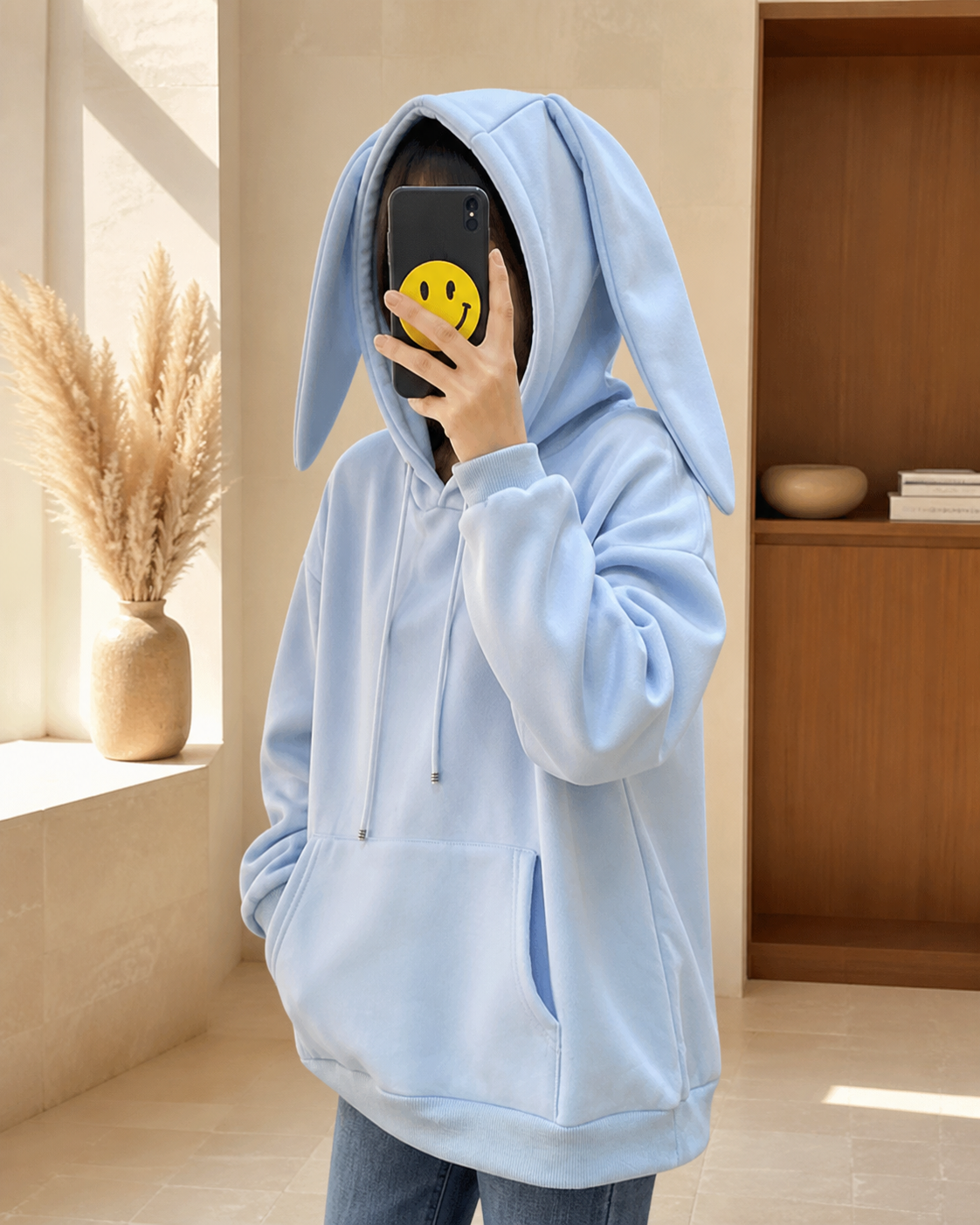 Adorable Bunny Hoodie with Ears