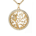 Luxurious Owl Necklace with Pendant - Animals Realm