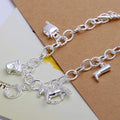 Gorgeous Silver Plated Horse Lover Bracelet - Animals Realm